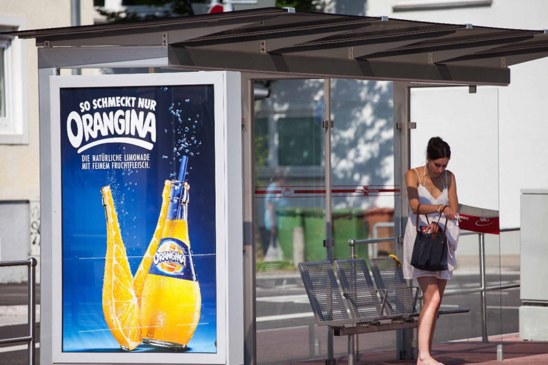 Fahrgastunterstand in Freiburg