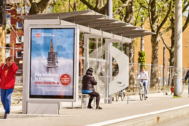 Freiburger Münster fotografiert von Jörg Dattler vom Schlossbergrestaurant Dattler für Plakatkampagne