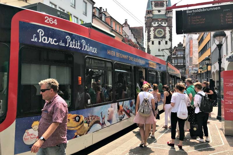 Straßenbahn in Freiburg