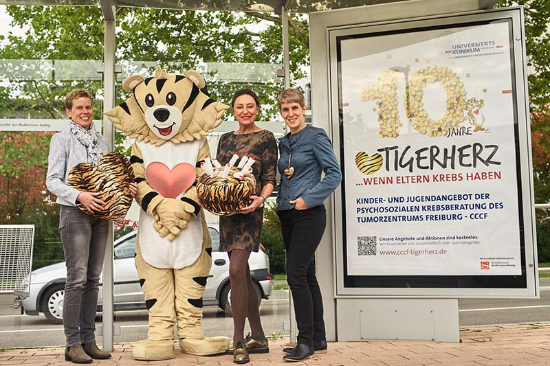 Plakat der Tigerherz-Aktion