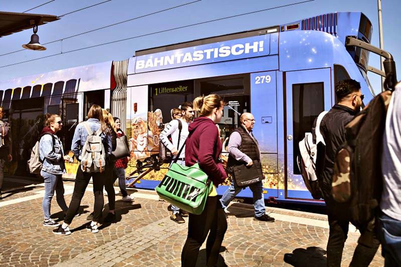 Straßenbahn in Freiburg