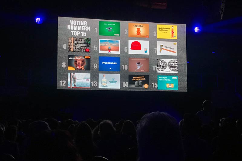 Die Kandidaten für die beste Plakat-Media Kampagne 2018