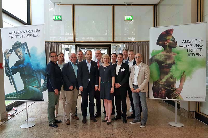 Der neue Vorstand des Fachverbands Außenwerbung e.V.