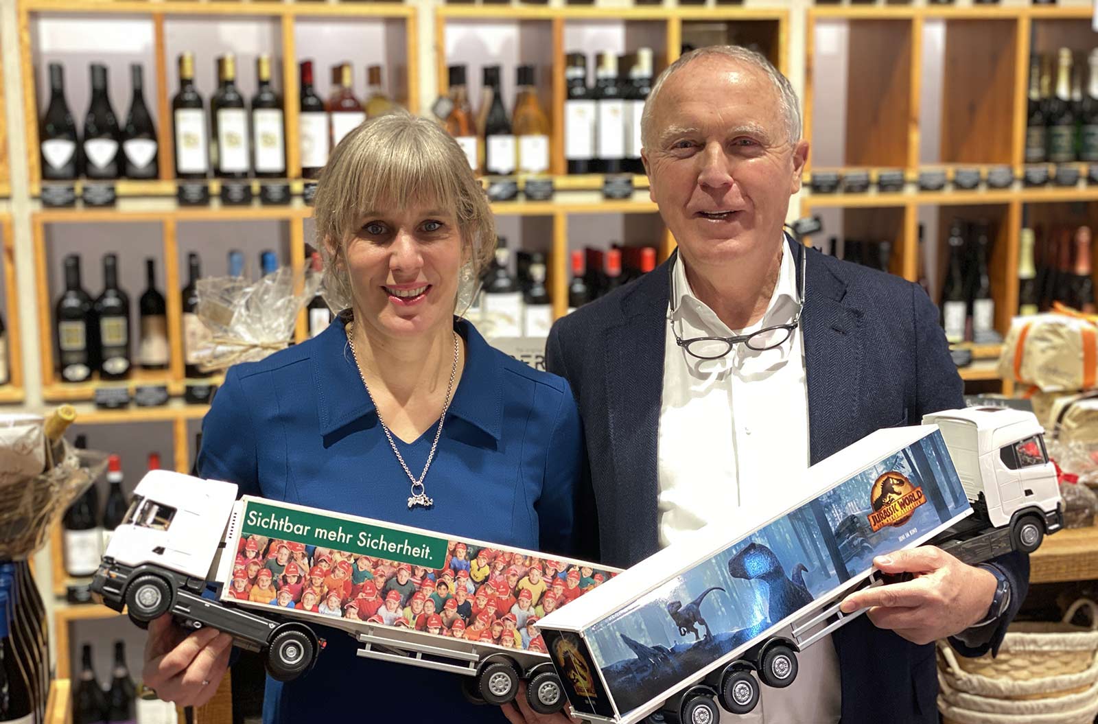 LKW-Werbung mit POSTERmobil