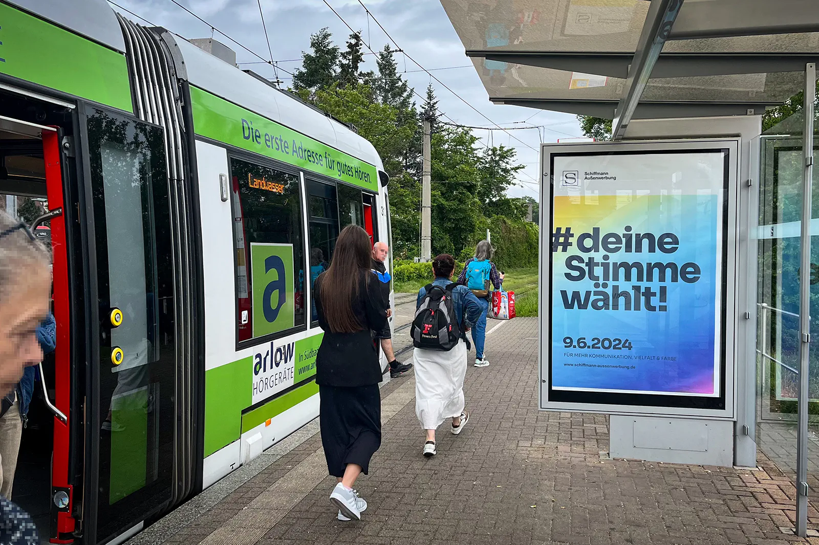 Schiffmann Außenwerbung fördert Wahlbeteiligung bei den kommenden Europa- und Kommunalwahlen mit neuer Plakatkampagne